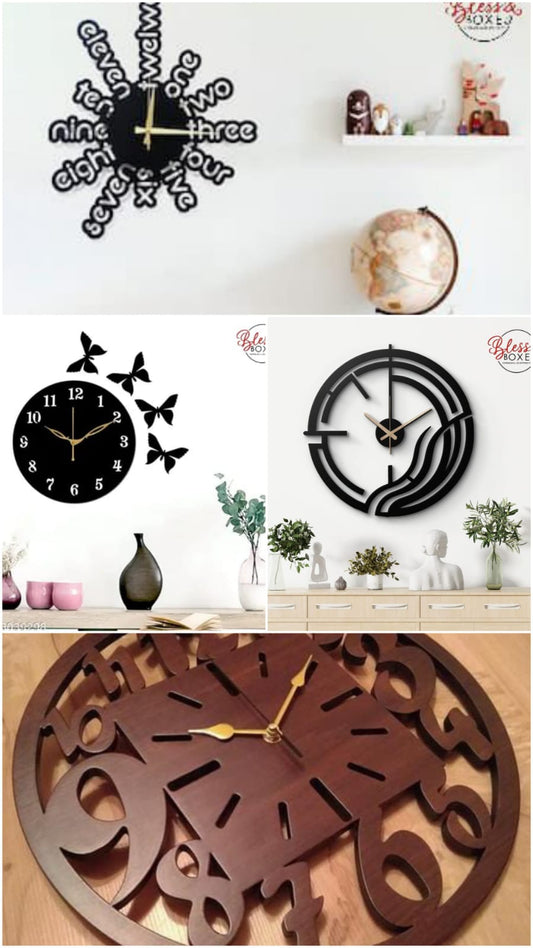 Wooden clock