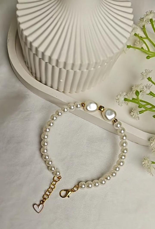 Homemade Pearl Beats Bracelet